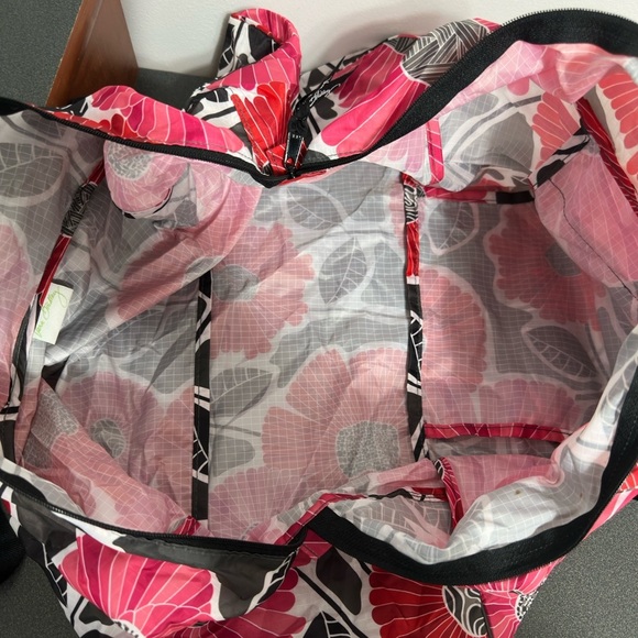 Vera Bradley Cherry Blossom Lightweight Nylon Duffle Bag - Picture 7 of 11
